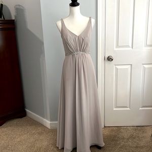 Alfred Angelo Stunning Gown Taupe 8